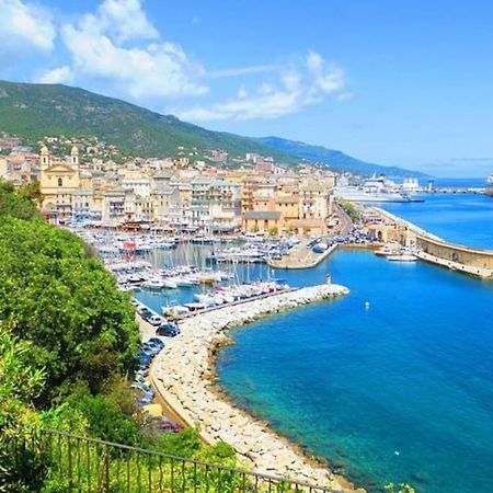Charmant Studio Climatise Avec Parking, Au Coeur De Pietranera, Plage A 500M, Bastia A 2Km Ville-di-Pietrabugno Exterior photo